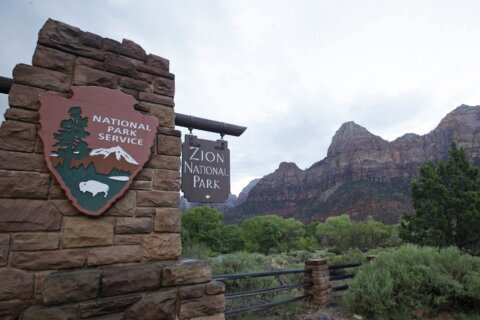 Woman dies on hike in Utah’s Zion Park, husband rescued