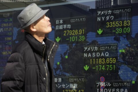 Asian stocks mixed after Wall St falls on rate hike worries