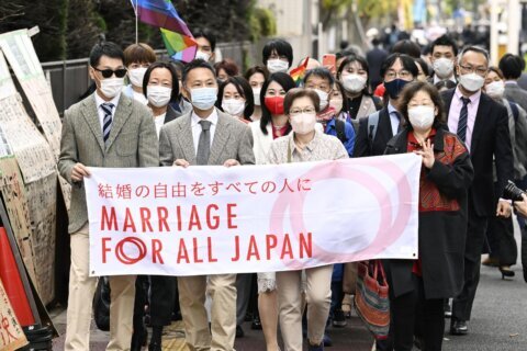Tokyo court: Lack of law for same-sex union unconstitutional