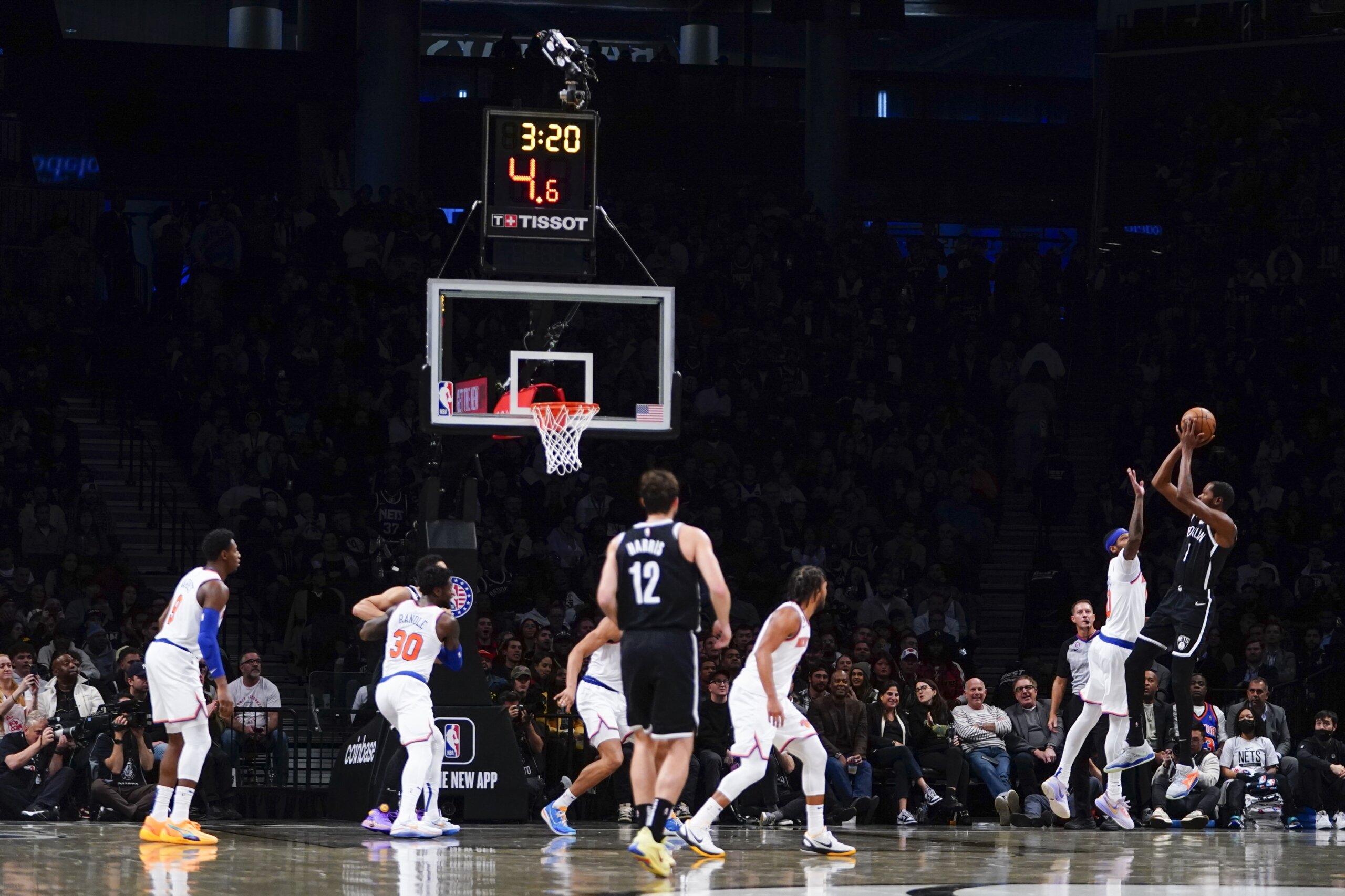 Durant, Nets pound Knicks 11285 after promoting Vaughn WTOP News