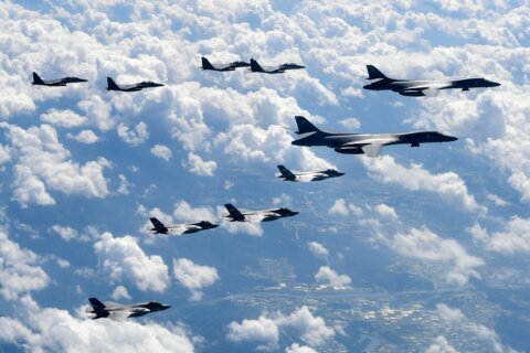 N. Korea fires more missiles as US flies bombers over South
