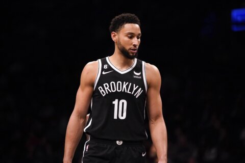 Nets’ Ben Simmons out at least 3 games with left calf strain