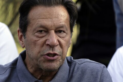 Imran Khan urges followers to march on Islamabad without him