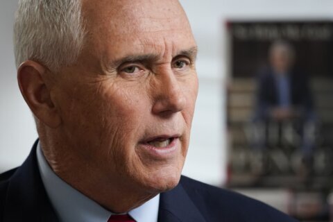 The AP Interview: Pence says voters want new leadership