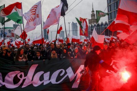 Thousands join nationalist march on Polish Independence Day