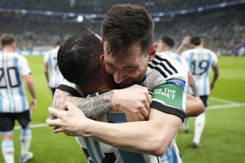 Argentina riding emotional rollercoaster at World Cup