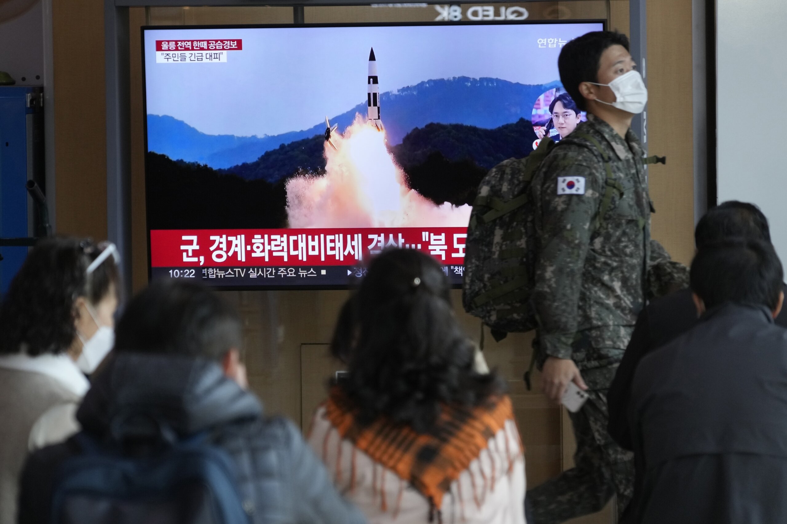 North Korea Keeps Up Its Missile Barrage With Launch Of ICBM WTOP News
