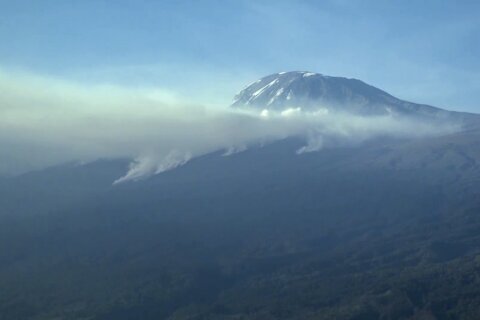 Tanzania says Mount Kilimanjaro fire largely contained