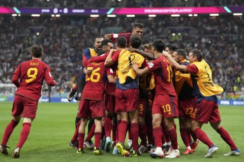 Germany salvages 1-1 draw against Spain at World Cup