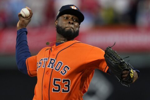 Javier, Astros pitch 2nd no-hitter in World Series history