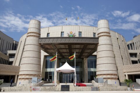 Zimbabwe’s imposing new Chinese-funded parliament opens