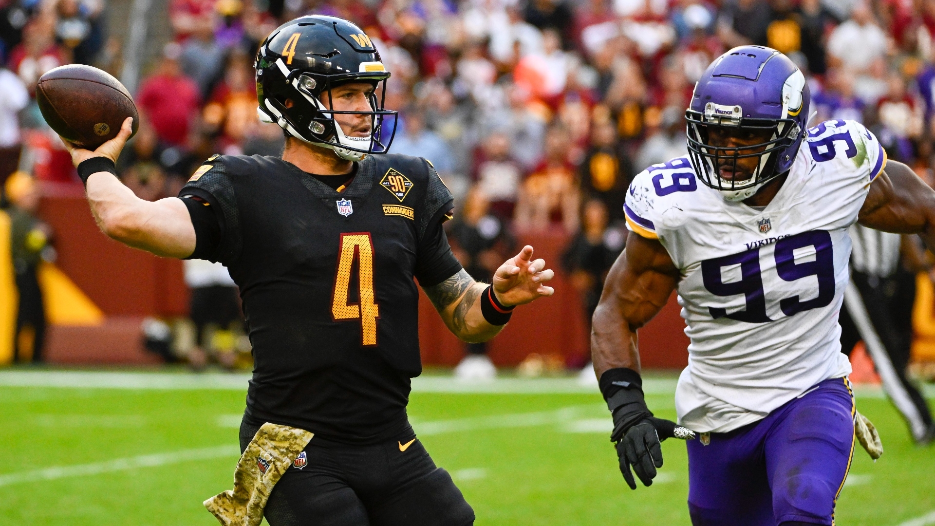 Washington Commanders QB Taylor Heinicke Talks 'Full Circle Journey' Ahead  of Minnesota Vikings Matchup - Sports Illustrated Washington Football News,  Analysis and More