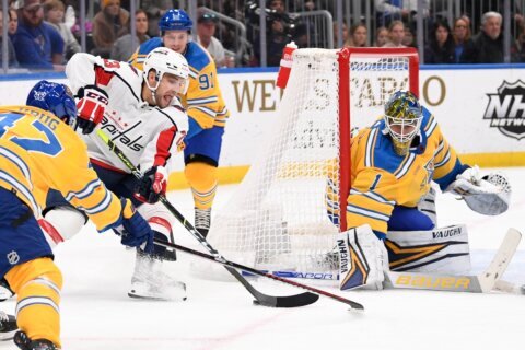 Capitals nearly pull off comeback, fall to Blues in shootout