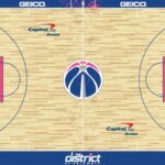 Wizards to Debut Cherry Blossom Themed Court - Sports Illustrated Washington  Wizards News, Analysis and More