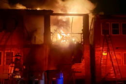 The fire broke out before 4:30 a.m. on Wednesday morning. (Photo from DC Fire and EMS)