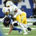 Chargers S James ejected after 2 personal fouls in 3 plays