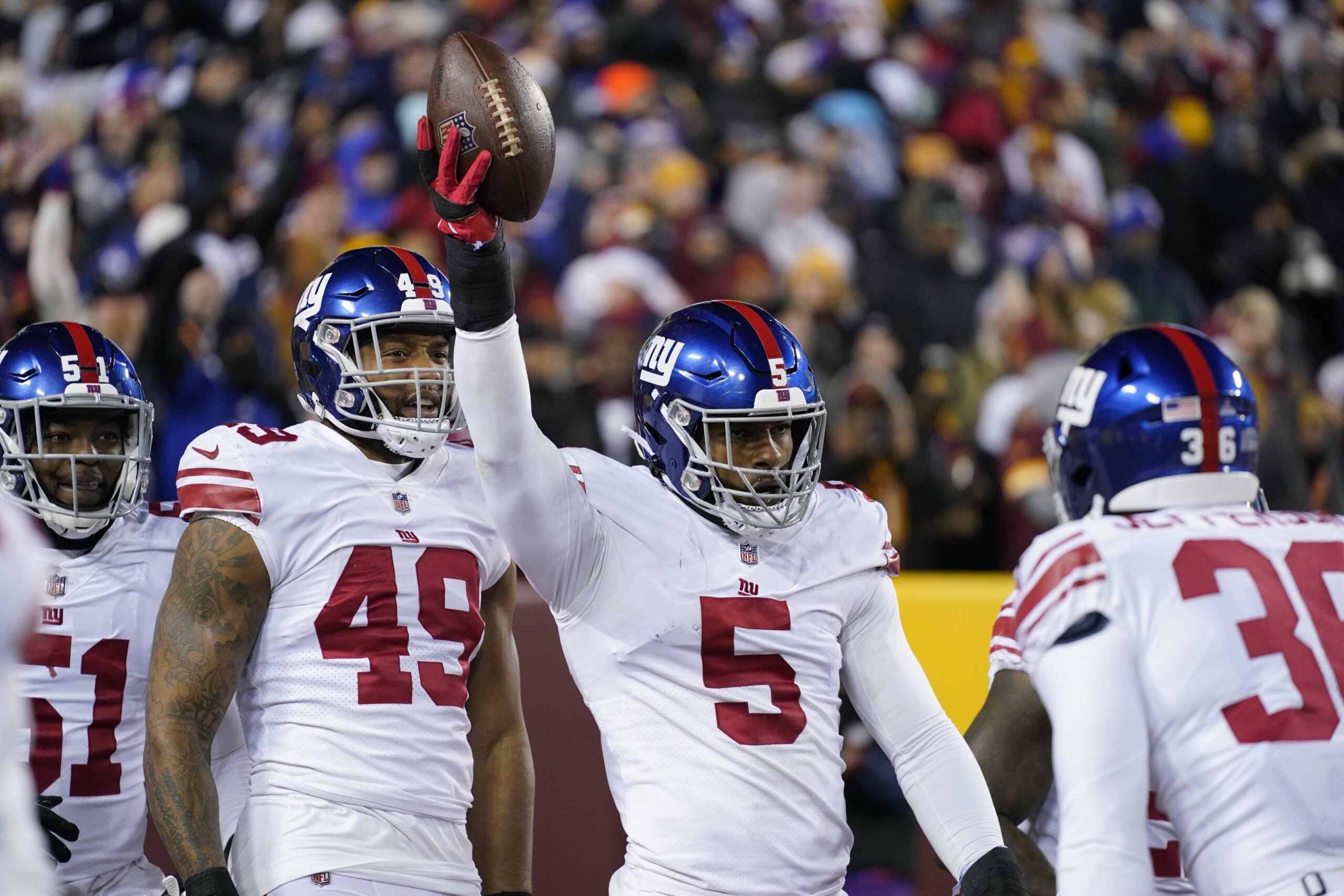 Giants beat Commanders in prime time to end winless streak - WTOP News