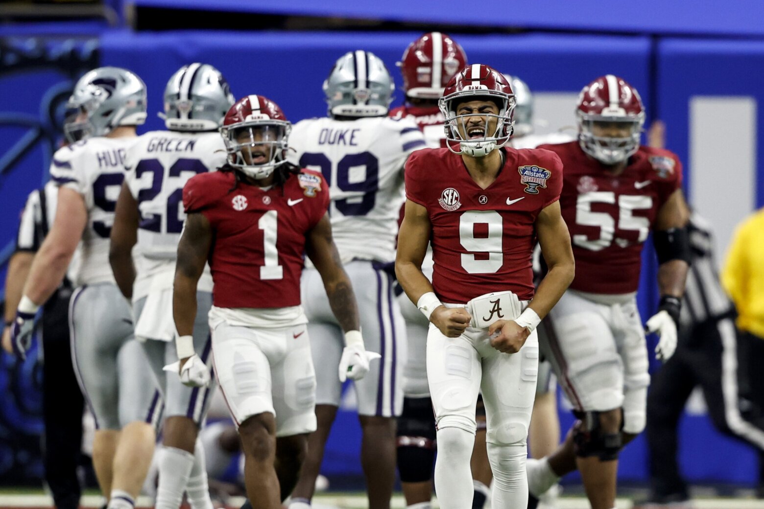 Young throws for 5 TDs, Alabama tops KState in Sugar Bowl WTOP News