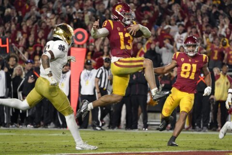 USC QB Caleb Williams voted AP Player of the Year