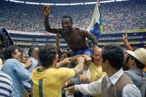 As ‘The King,’ Pelé enchanted fans and dazzled opponents