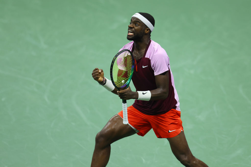 <h3>Tiafoe&#8217;s meteoric rise to prominence</h3>
<p>After years on the national tennis radar, Frances Tiafoe finally landed as perhaps the next big thing in U.S. men’s tennis in 2022 — and in a major way.</p>
<p>The native of Hyattsville, Maryland, made the best run for an American man at the U.S. Open in 16 years, advancing all the way to the semifinals and <a href="https://wtop.com/tennis/2022/09/tiafoe-beats-rublev-1st-us-man-in-us-open-sf-in-16-years/" target="_blank" rel="noopener">beating an all-time great, Rafael Nadal,</a> along the way. Tiafoe&#8217;s four-set victory over the 22-time Grand Slam champion was a signature win, never allowing Nadal any room to make one of his patented comebacks.</p>
<p>Tiafoe — the first Black American man to reach the <a href="https://twitter.com/usopen/status/1567615290191626240" target="_blank" rel="noopener">final four since 1972</a> — would lose to the eventual champion, 19-year-old Spanish phenom Carlos Alcaraz, in a grueling five-set match in New York City, but proclaimed he&#8217;ll be back to win a U.S. Open title someday.</p>
<p>Given his rise from his days at the Junior Tennis Center in College Park to the 17th-ranked player in the world, Tiafoe has put the rest of the world on notice — and that’s what he has always strived for.</p>
<p><em>— Frank Hanrahan</em></p>
