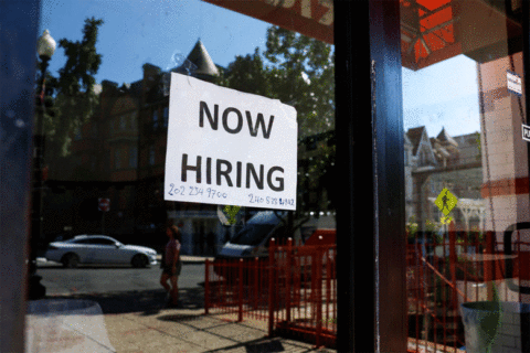 DC-area unemployment rate falls to 3.1%