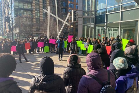 Duke Ellington parents, students protest DCPS takeover