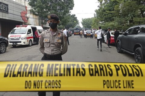 Bombing at Indonesian police station kills officer, hurts 7