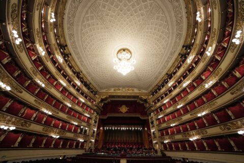 Italy’s La Scala opens season to Ukrainian protests