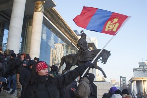 Mongolians protest alleged theft of coal sold to China