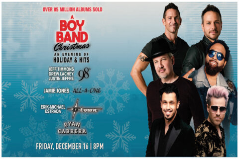 ‘A Boy Band Christmas’ combines 98 Degrees, All-4-One, O-Town, Ryan Cabrera
