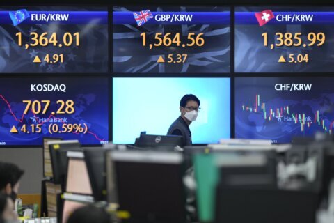 Asian shares advance, Hong Kong up 2.8%, after Wall St rally