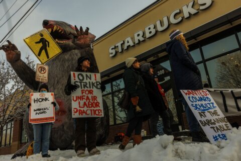 Starbucks workers begin 3-day walkout at 100 US stores