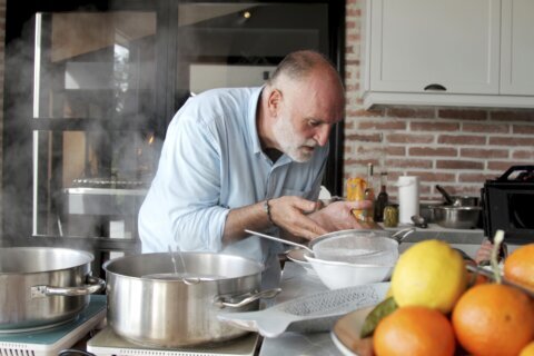 TV Jose Andres and Family in Spain