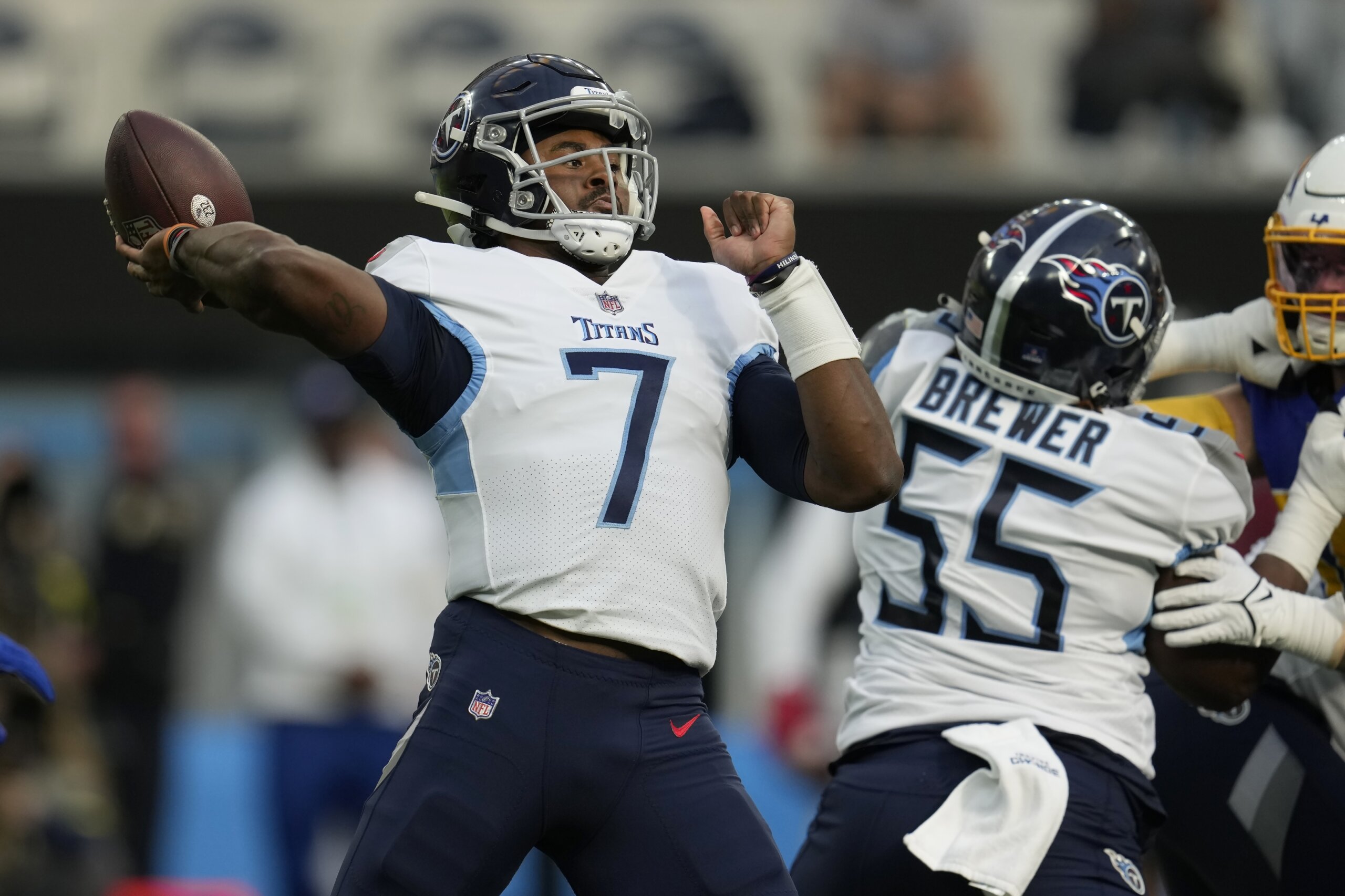 Titans rookie QB Will Levis talks about developing chemistry with his  receivers, striving for improvement over perfection, and his excitement  heading into his first NFL game on Saturday vs the Bears 