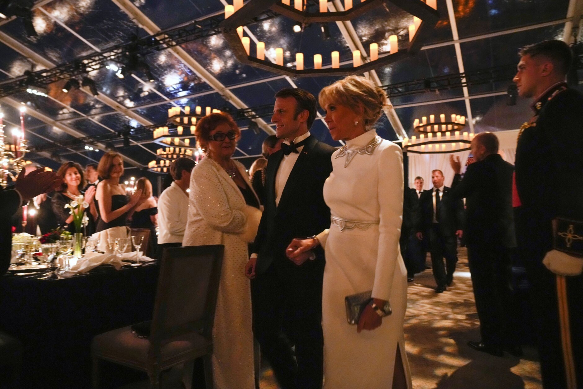 Emmanuel Macron Hosts Dinner for Designers During Paris Fashion