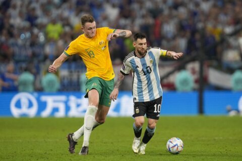 Australia defender Souttar takes on the greats at World Cup