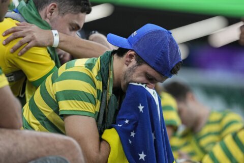 Brazil fans back home shocked after World Cup elimination