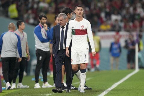 Ronaldo a solitary figure after being benched at World Cup