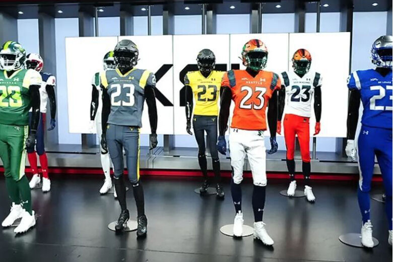 Under Armour will be official uniform partner for XFL - WTOP News