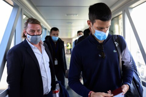 Novak Djokovic back in Australia following high-profile visa ban