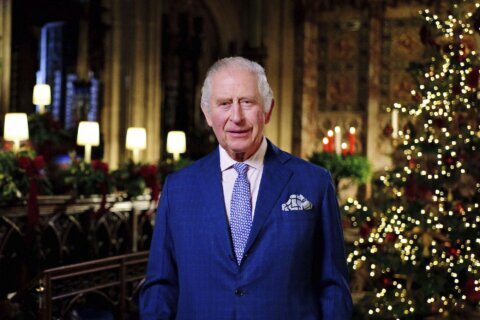 King Charles pays tribute to his mother in his first Christmas message as monarch
