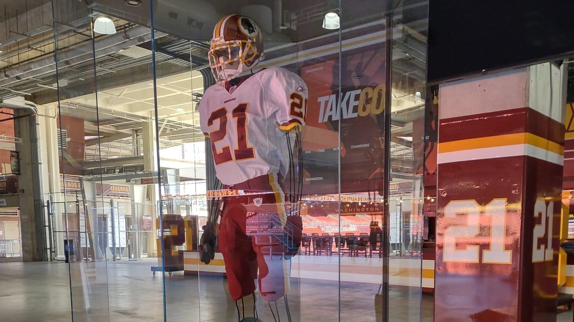 Commanders adjust Sean Taylor installation to make it 'as authentic as  possible' - WTOP News
