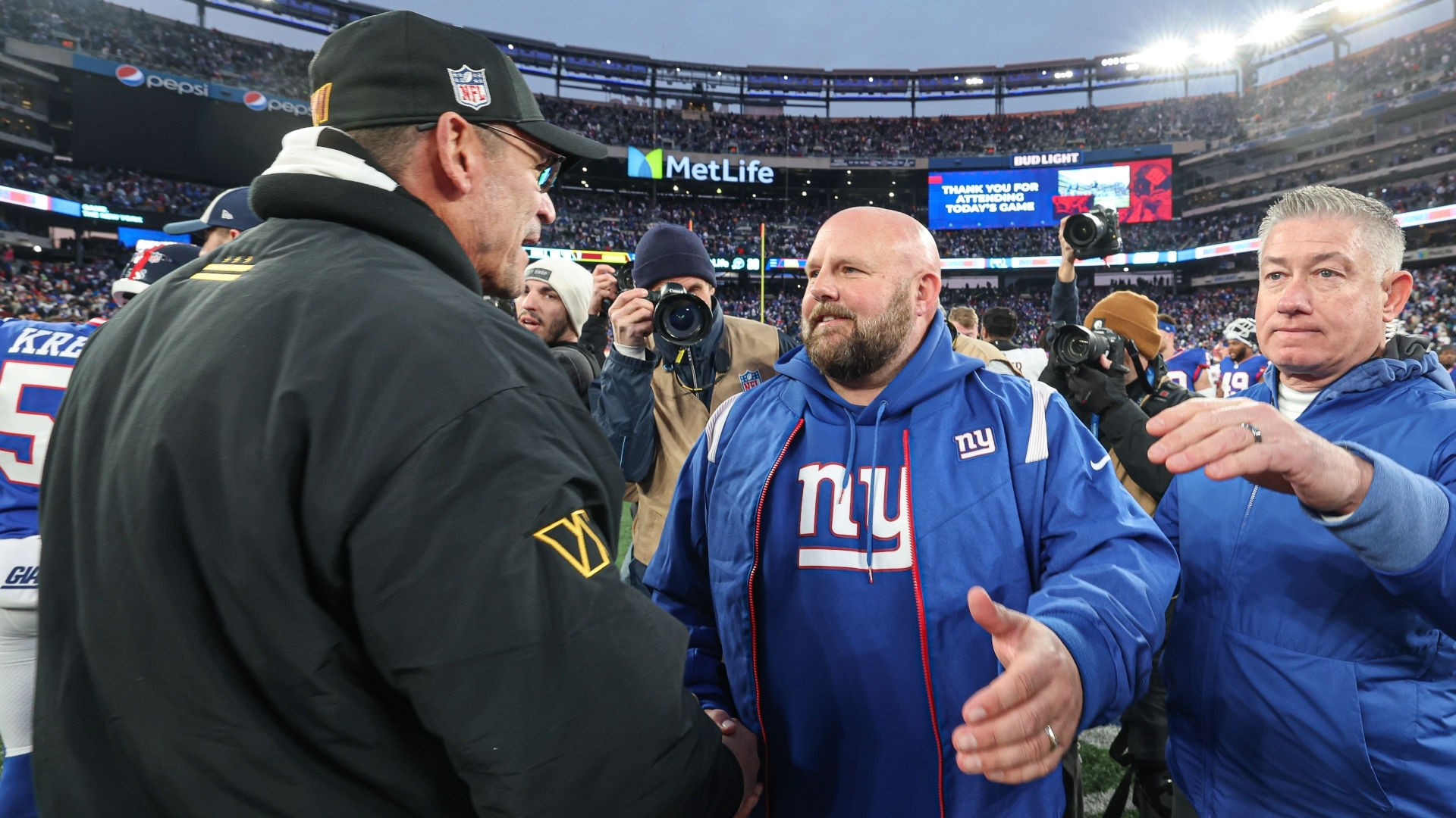 Giants vs. Commanders Week 15 rematch set for Sunday Night Football