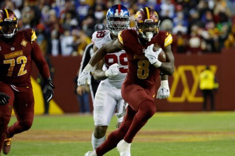 Commanders admit mistake moving away from Brian Robinson Jr. vs. Giants