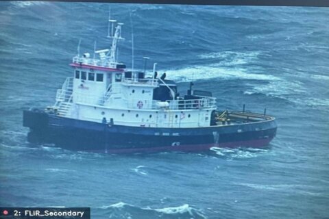 Coast Guard rescues 7 tug crew members stuck offshore in Ocean City