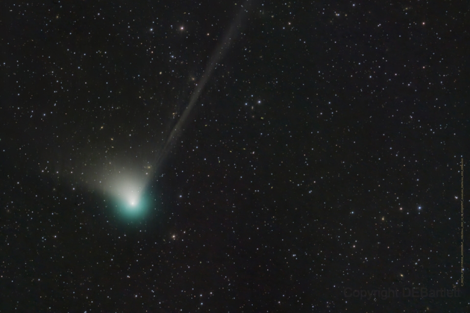 Annäherung an den Kometen