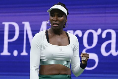 Venus Williams beaten by Swiss teenager Celine Naef in 1st match since January hamstring injury