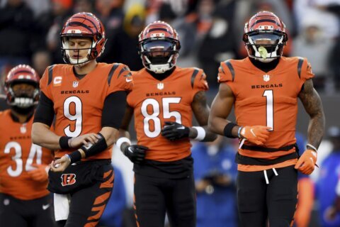 Bengals powered by 3 young stars: Burrow, Chase, Higgins