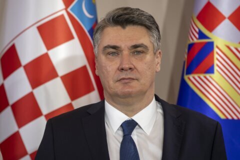 Croatia’s president criticizes tank deliveries to Ukraine